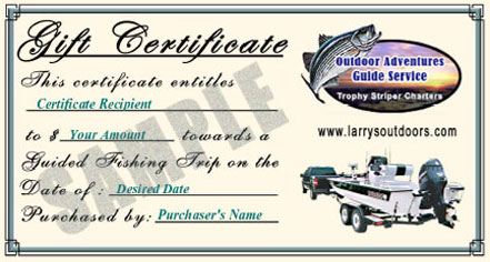 Gift Certificate for a Guided Outdoor Adventure